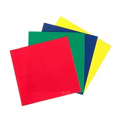 Краска для печати на бумажной основе - красная, синяя, зеленая, желтая