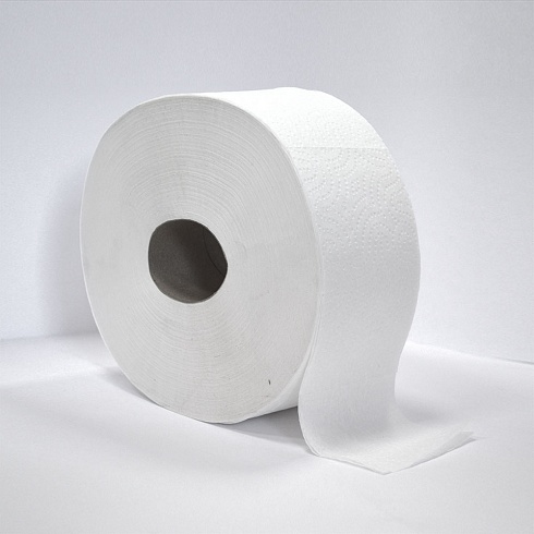 Туалетная бумага, Бигроль, белая, 2 сл, 180 м